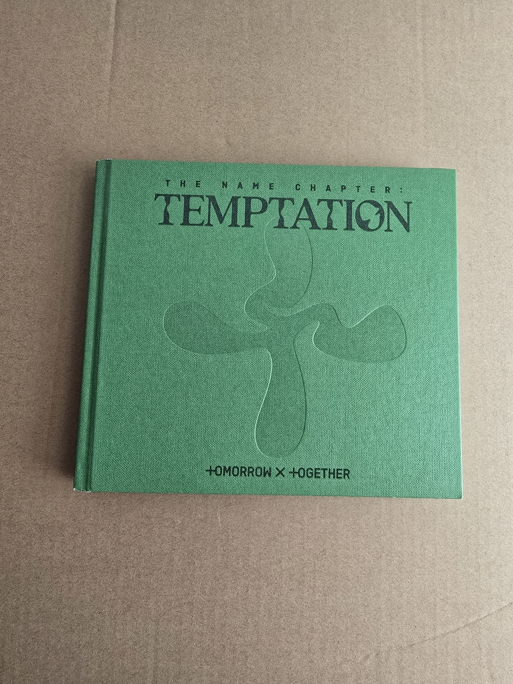 TOMORROW X TOGETHER 'The Name Chapter: Temptation' Green Hardcover Album